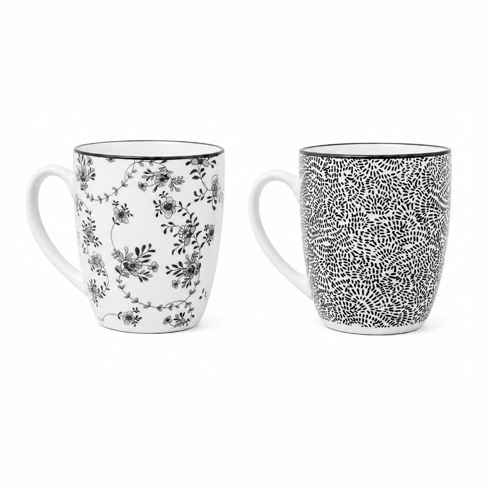 Mug Armonia Surtido Negro 360 ml (Surtido)