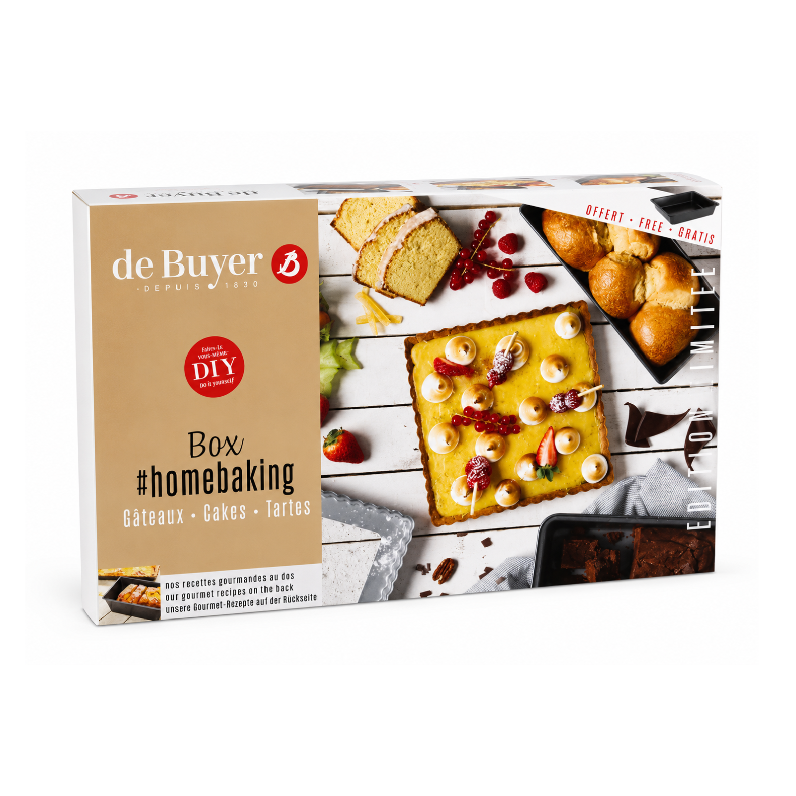 Set de Moldes de Reposteria `de Buyer`