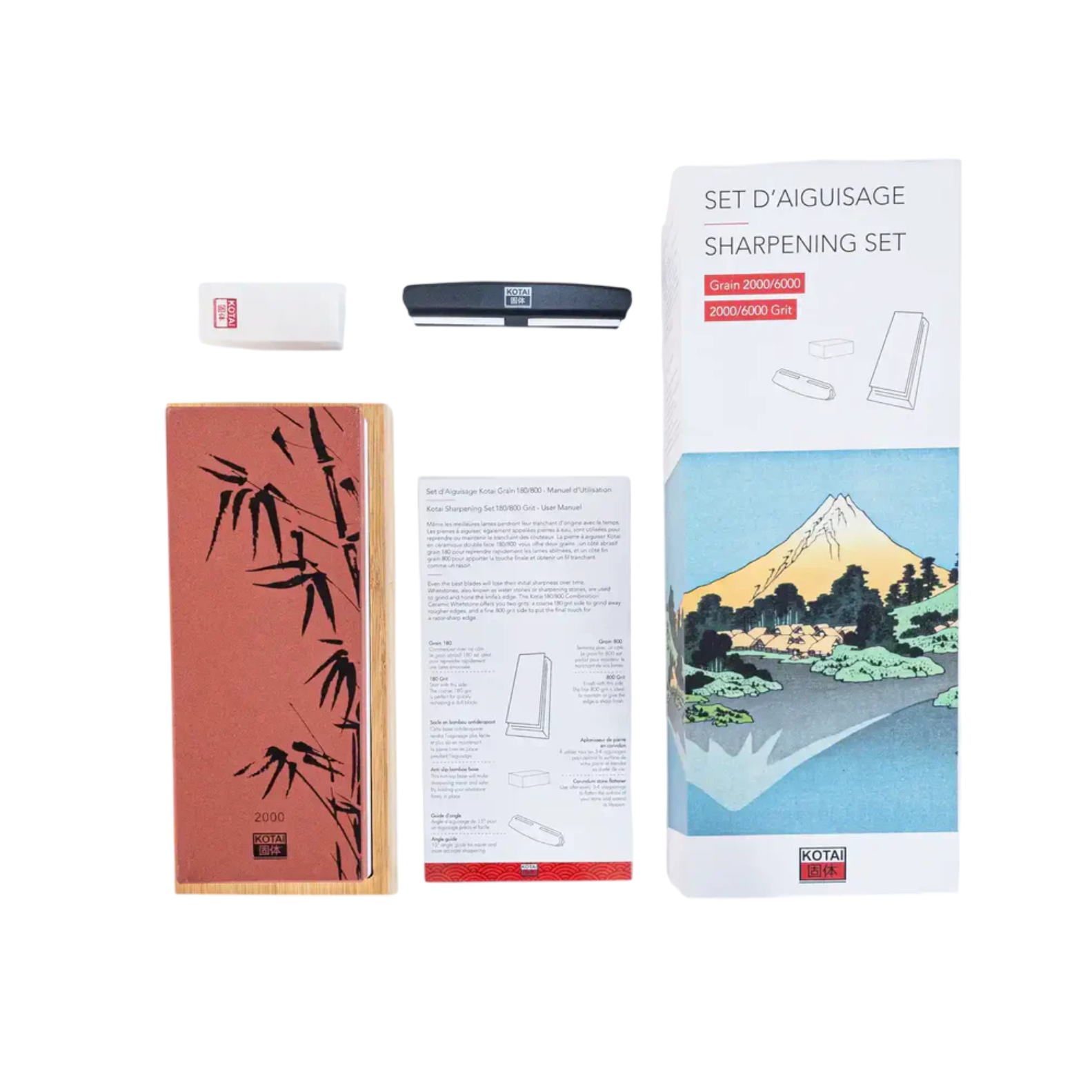 Set de Afilado de Cuchillos 2000/6000