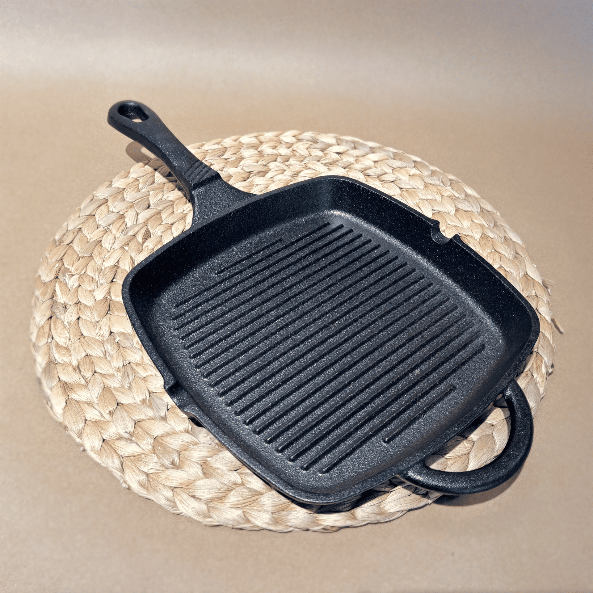 Sarten-Grill de Hierro Fundido