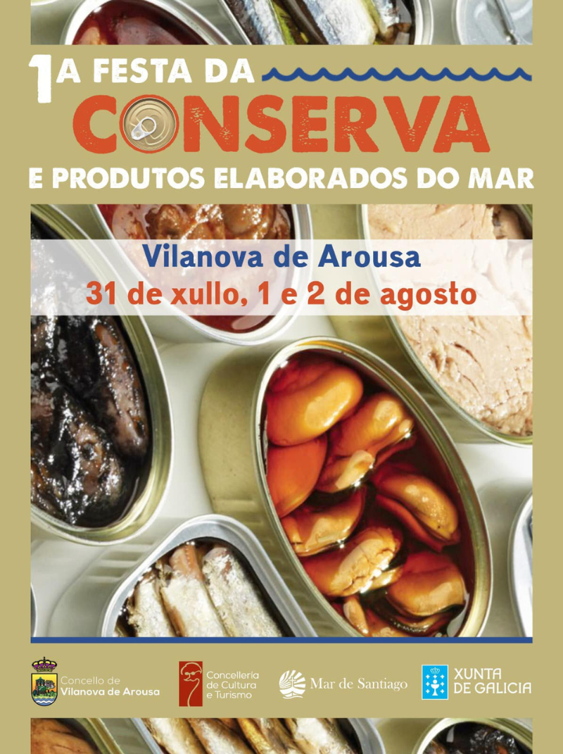 Festa da Conserva de Vilanova de Arousa 2020 cartel