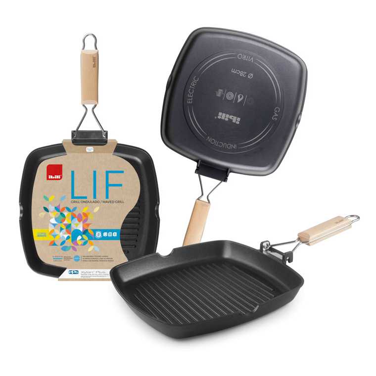 Plancha Grill Ondulada Lif 20 cm