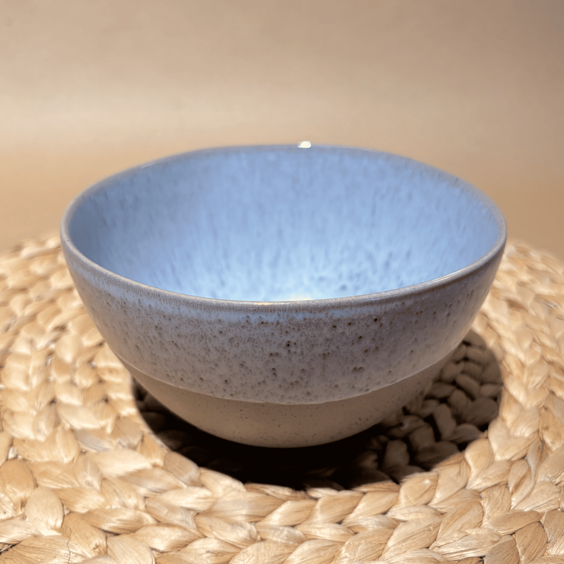 Cuenco Blanco/Gris Mate ø15cm