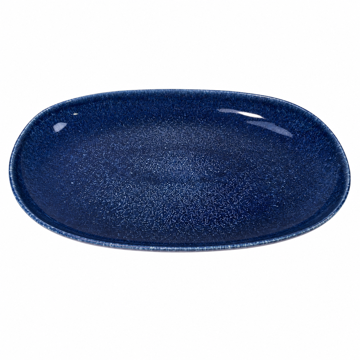 Fuente Azul Ovalada 43,5cm