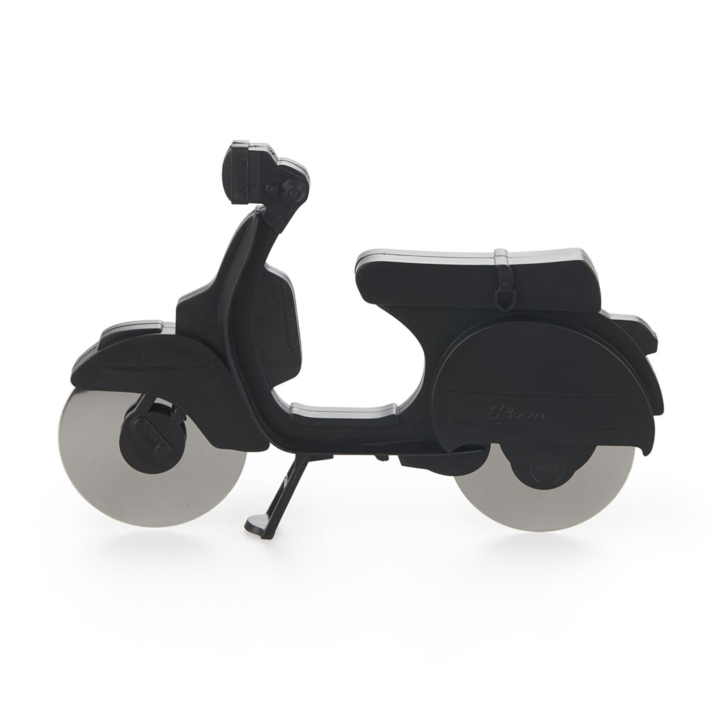 Corta Pizza Scooter Negro