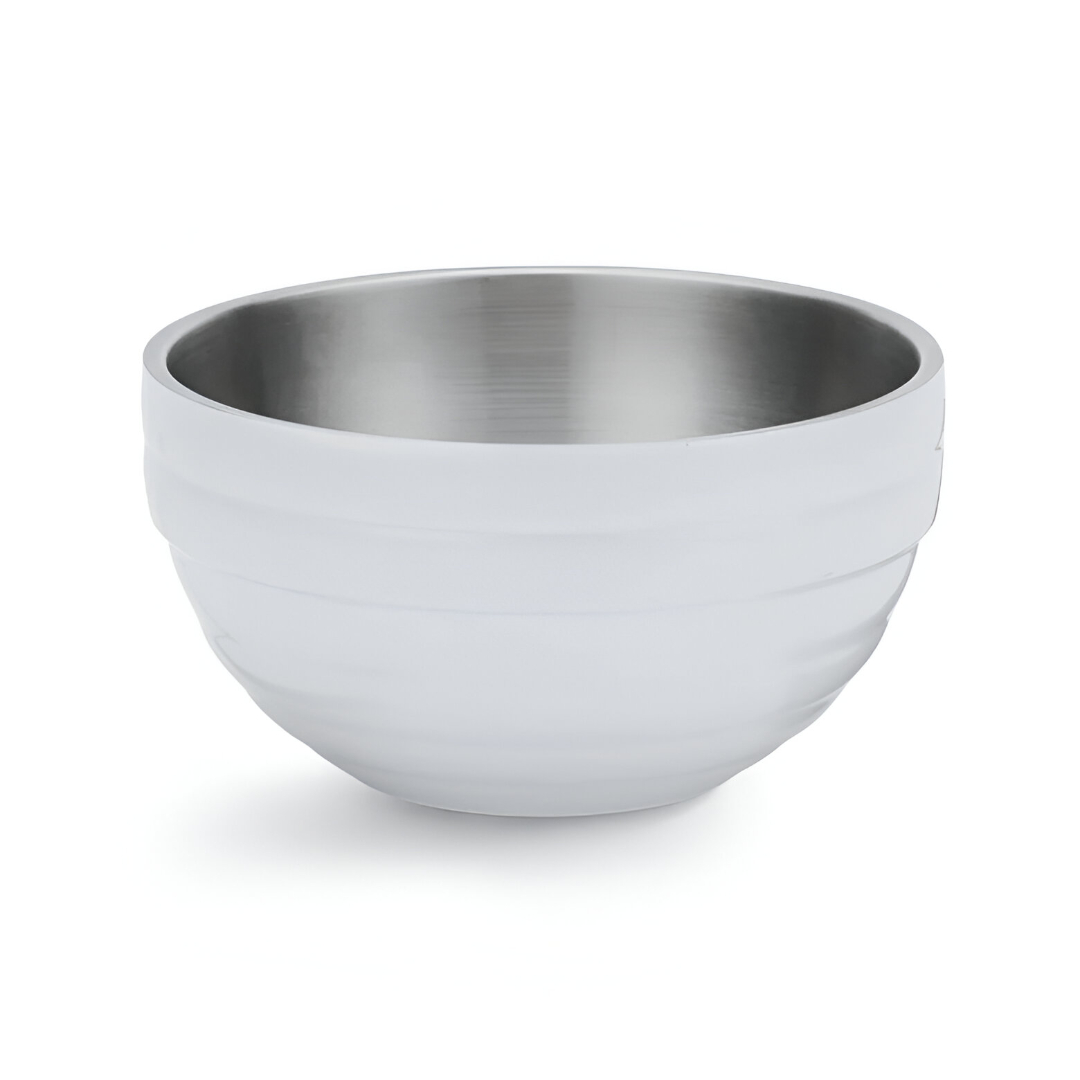 Bol Doble Pared Inox Blanco ø35 cm