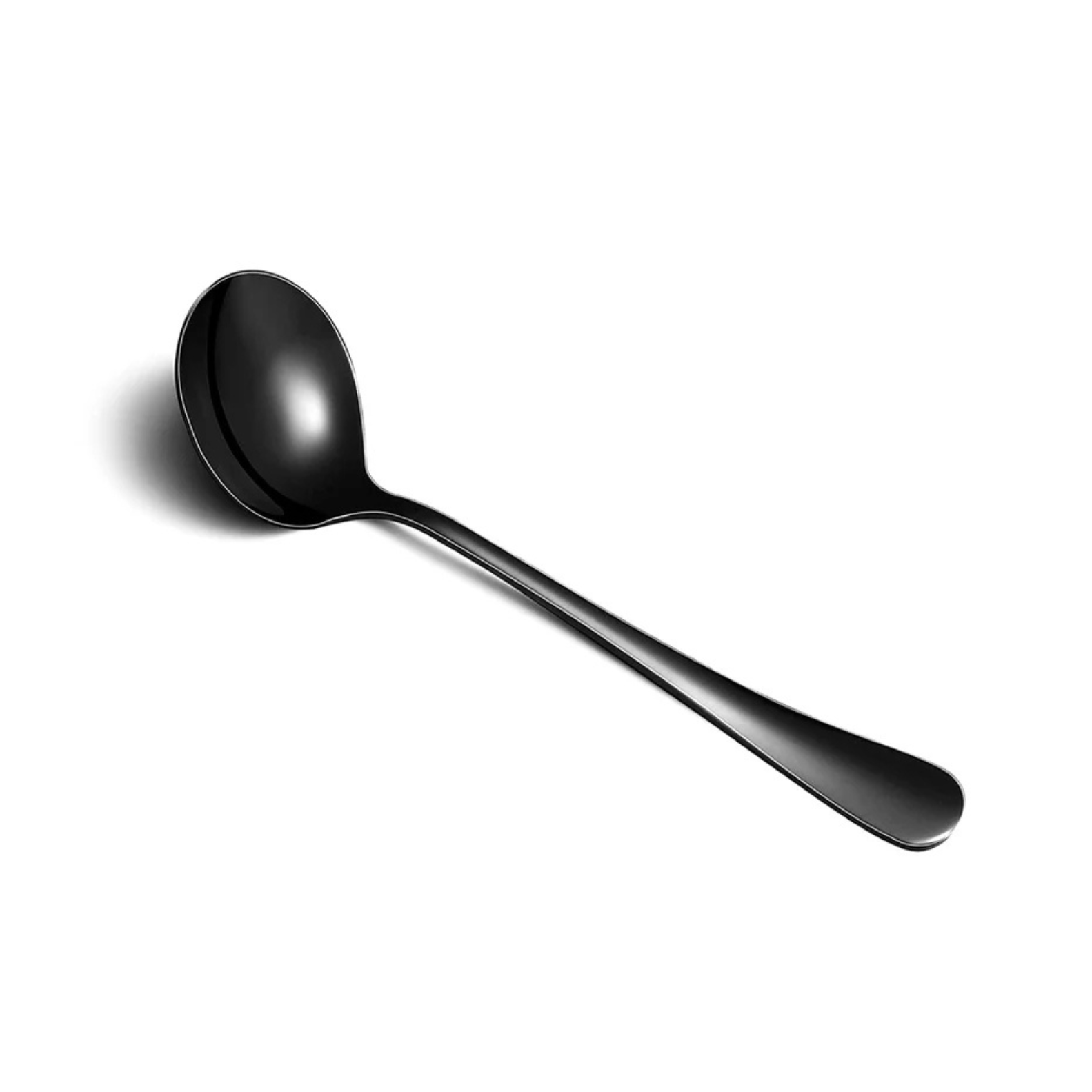 Cuchara para Sopa Negro Inox