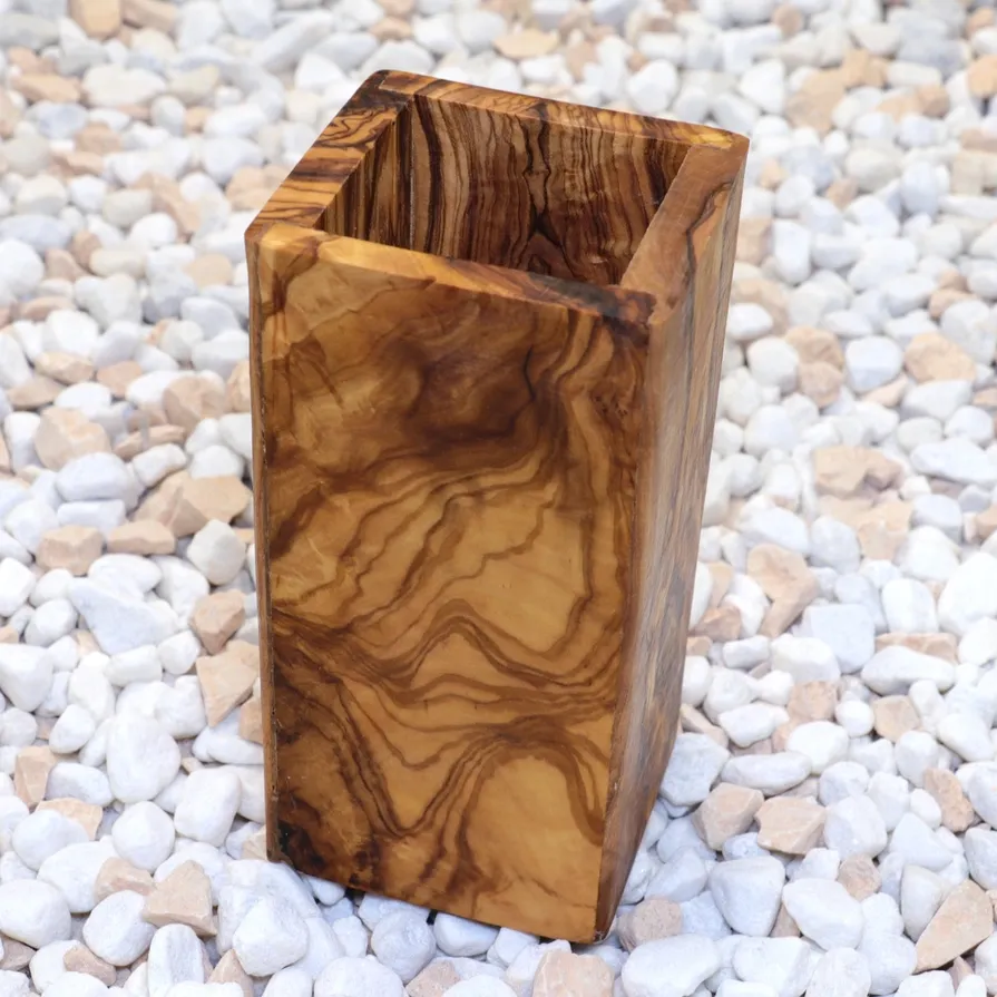 Portautensilios Cuadrado Olivo