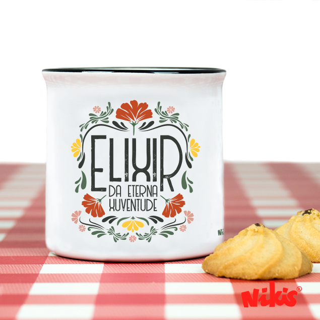 Taza `Elixir` Vintage