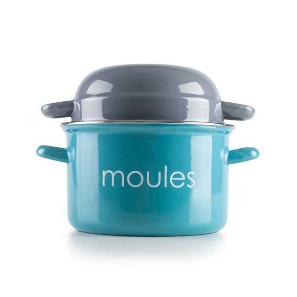 Olla para Mejillones Turquesa ø18cm