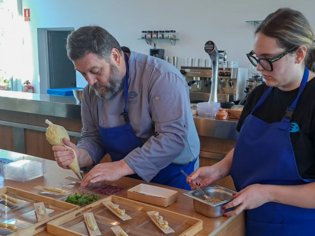 Showcooking cooperativa Ria de Arousa