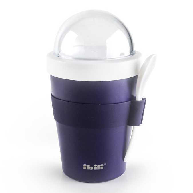 Vaso Doble Pared Portayogurt-Cereales