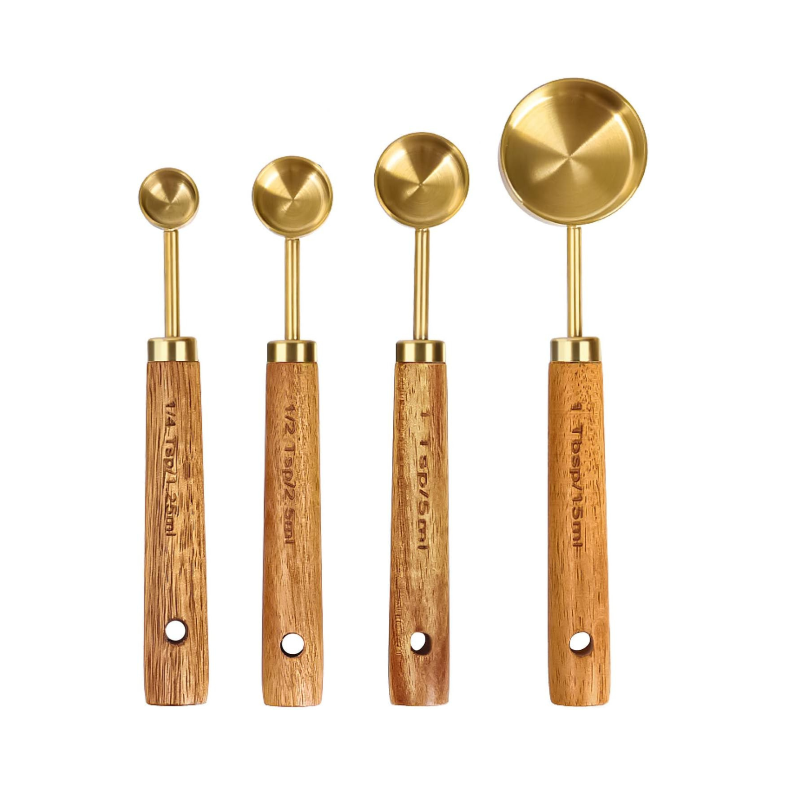 Set 4 Cucharas Medidoras