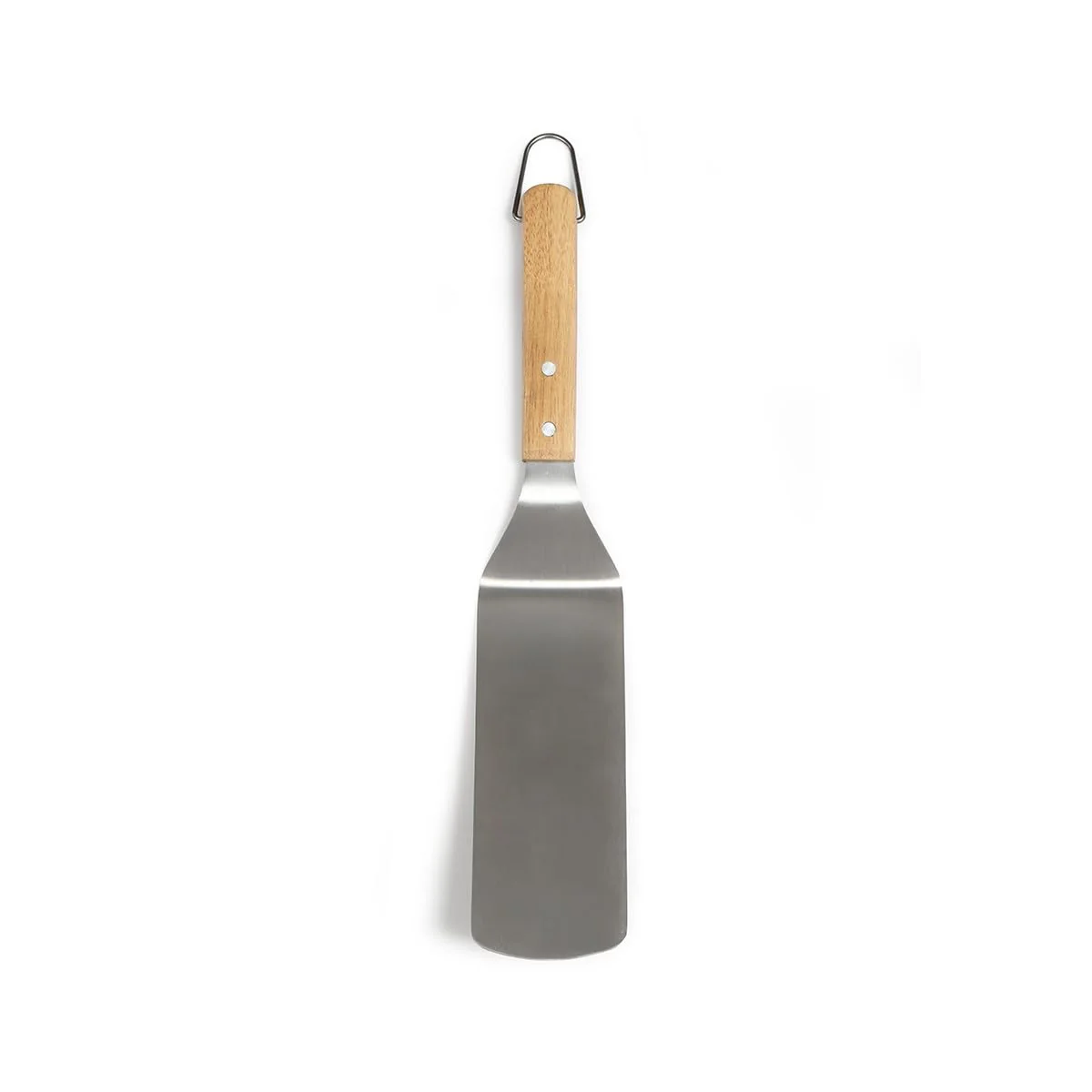 Espatula Inox Mango Madera 39 cm