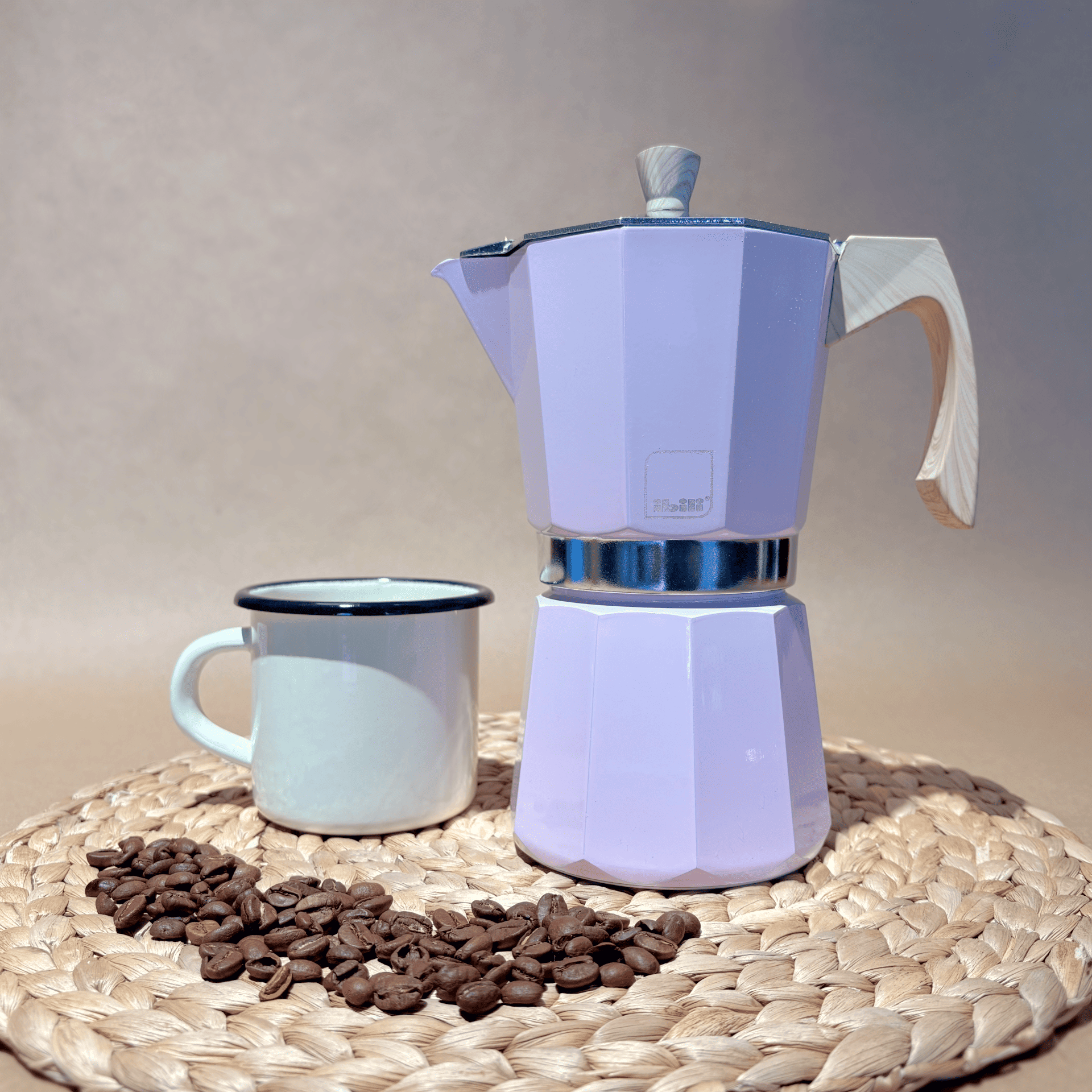 Cafetera Express Rosa (9 tazas)