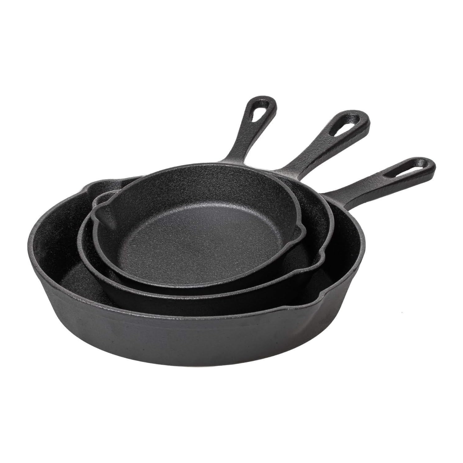 Set 3 Sartenes de Hierro Fundido