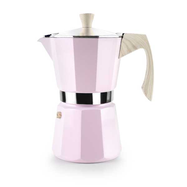 Cafetera Express Veneto Rosa (9 tazas)