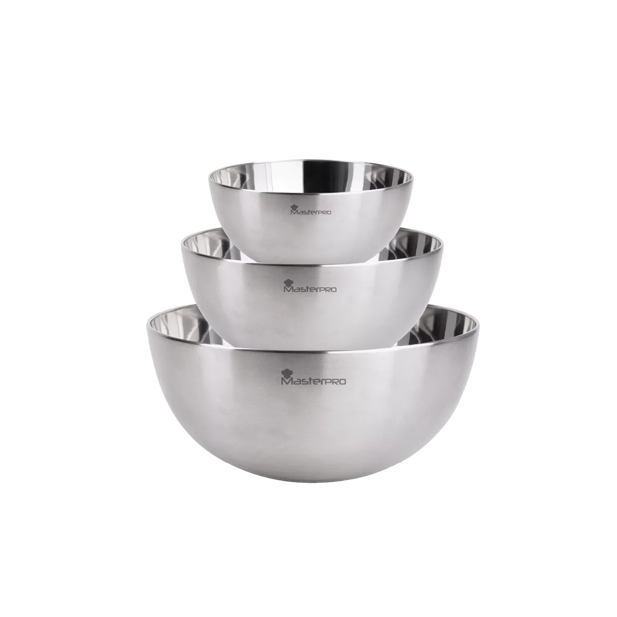 Set 3 Boles Inox